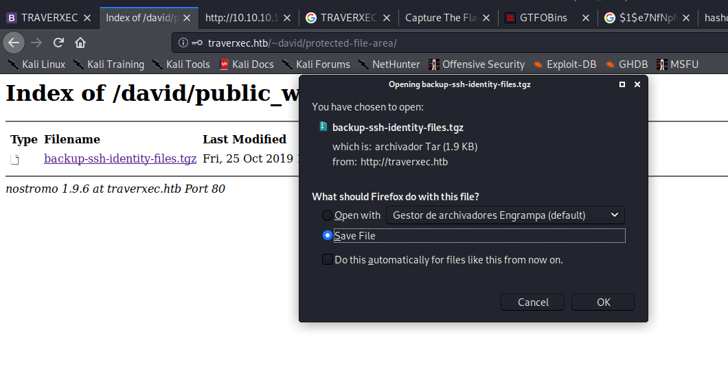 Descarga de Archivos